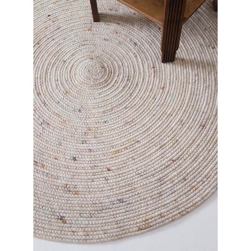 NEETHU OATS M vilten wollen vloerkleed