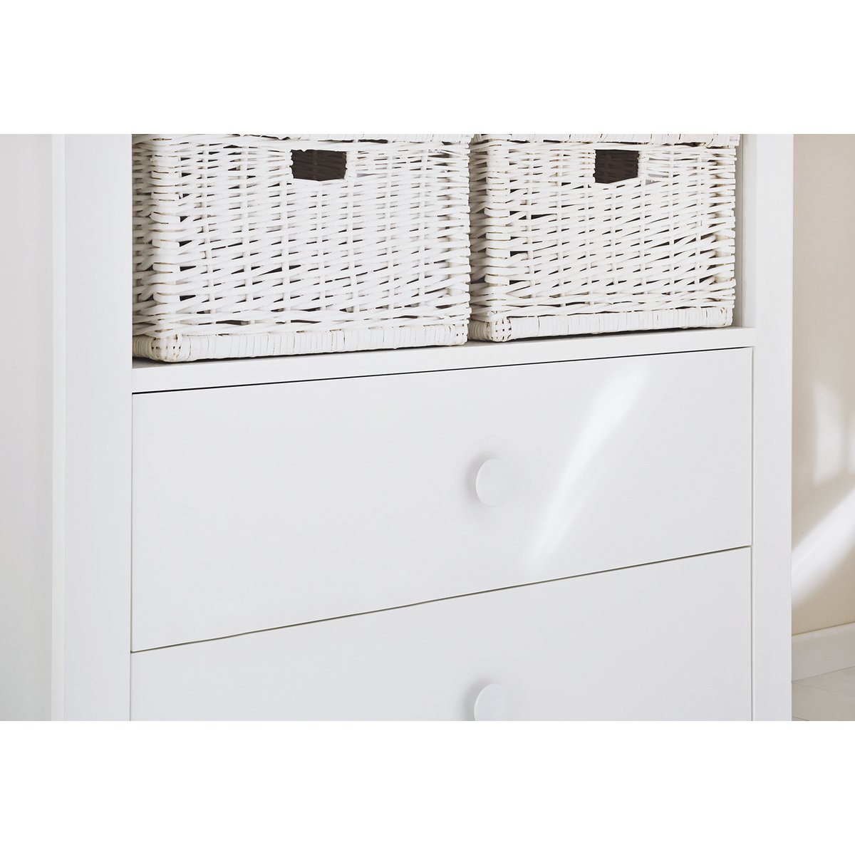 Kinderkamer meubelset 3 delig Florentina hout wit