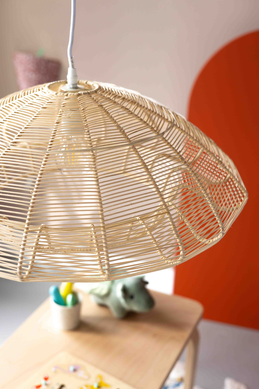 Zandi, hanglamp beige