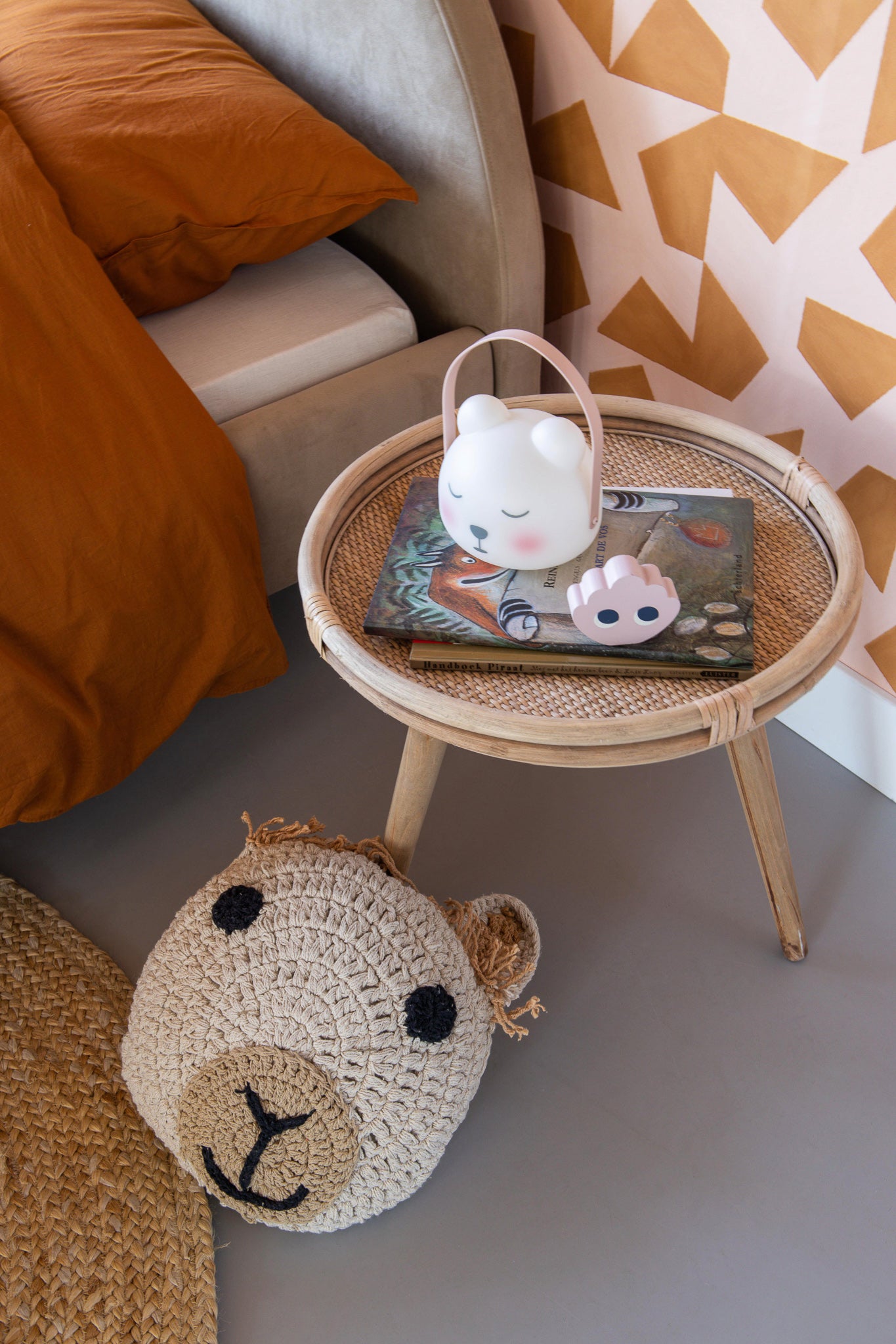 KidsDepot bijzettafel Mylla - naturel