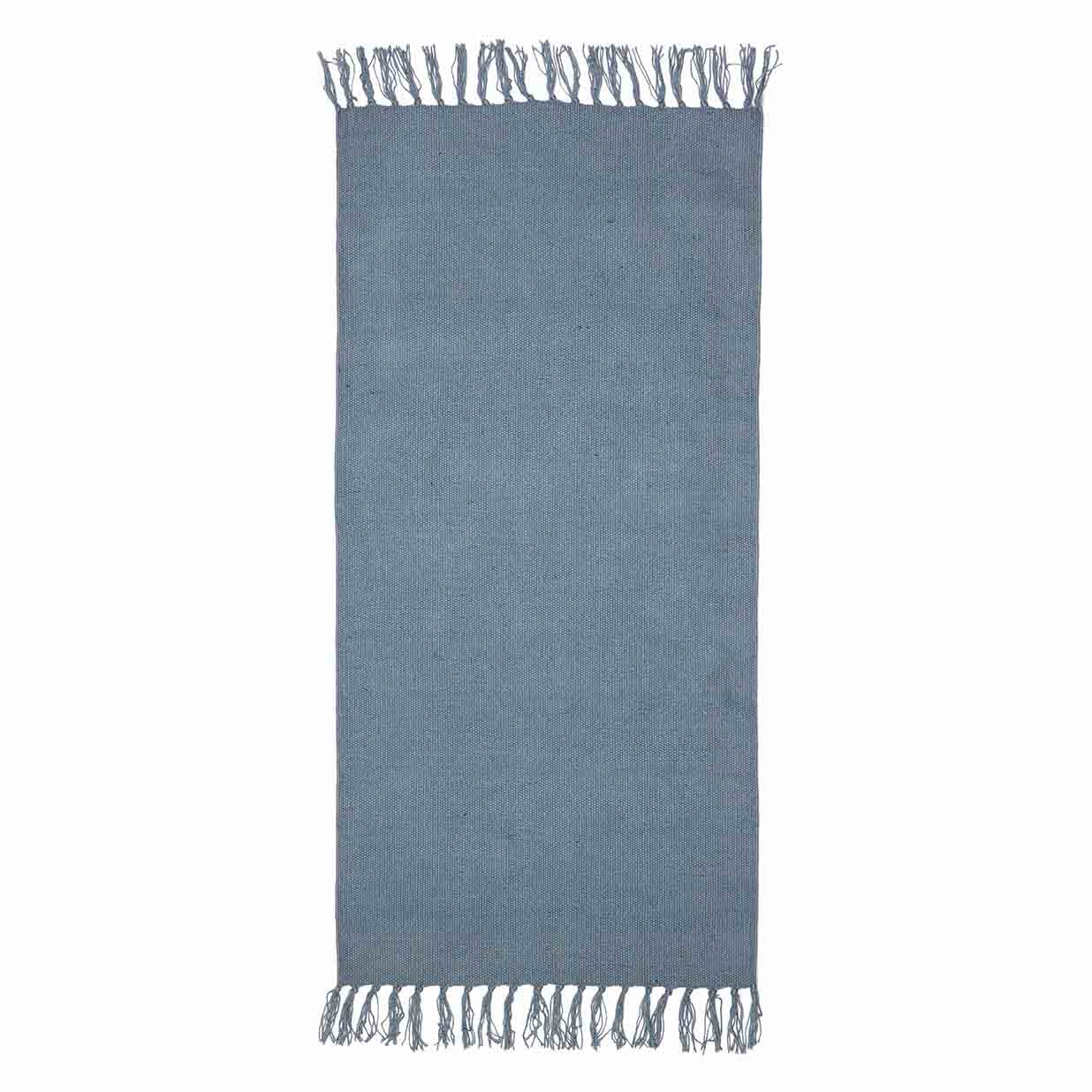 Hette, vloerkleed blauw 70x140 cm.