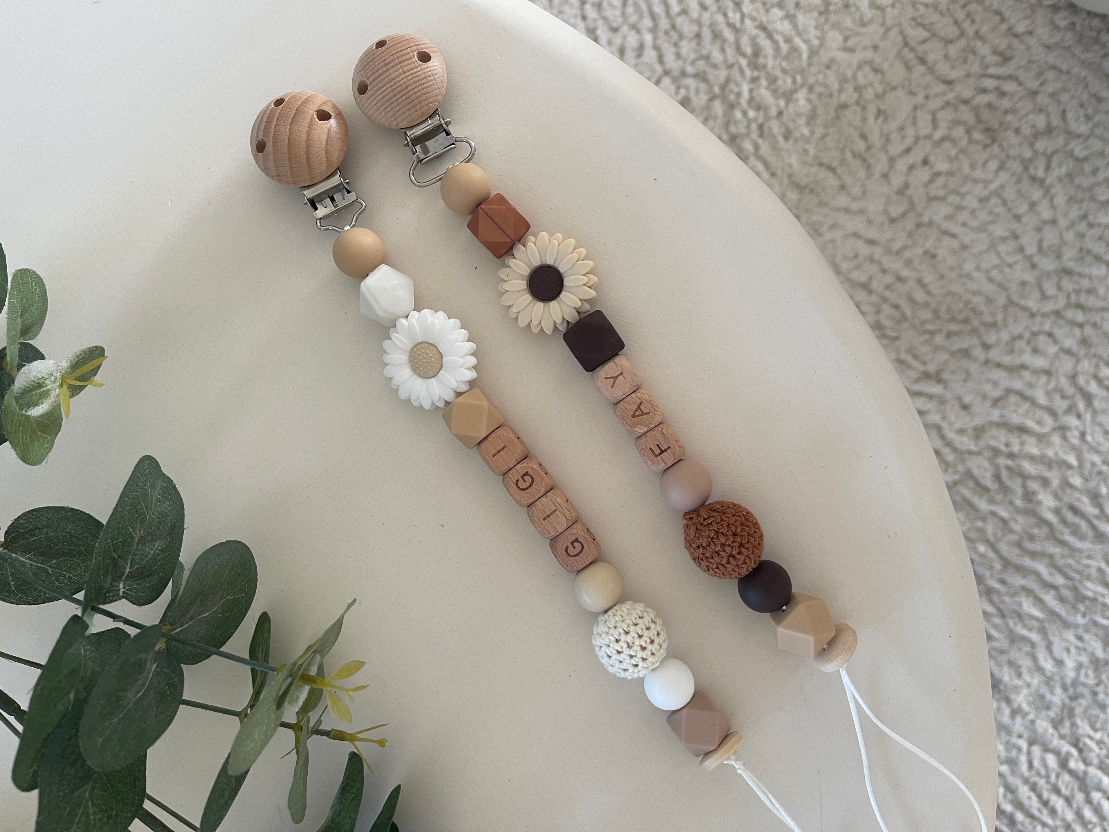 Speenkoord met naam - Fay