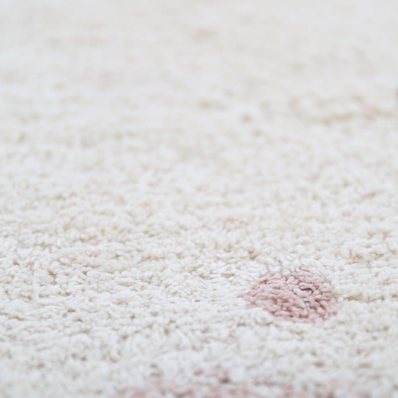 MALLEN rond kinderkleed met stippen
