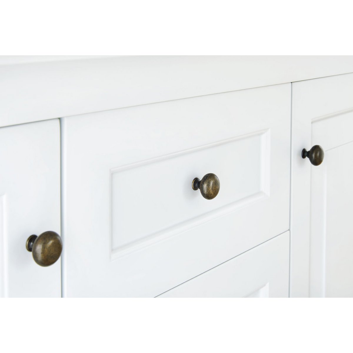 Kinderkamer meubelset 3 delig Emilia hout wit