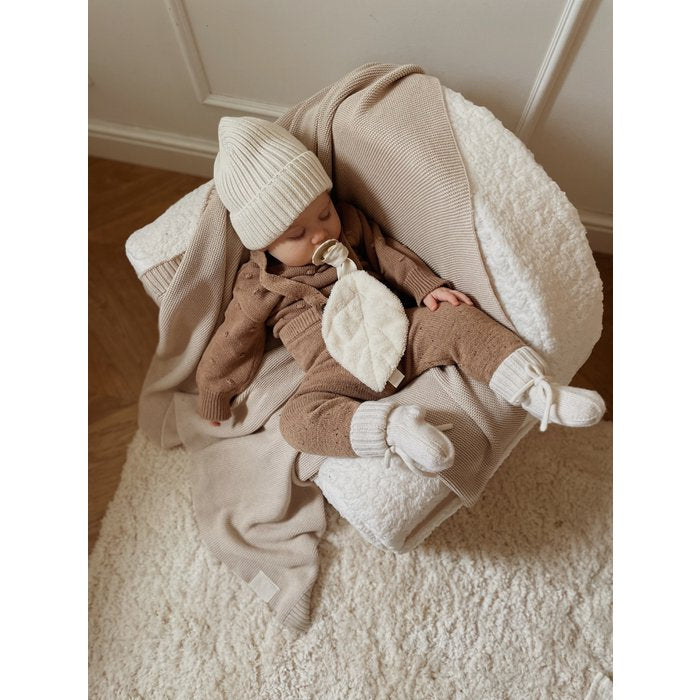 Teddy kinderstoel met naam geborduurd