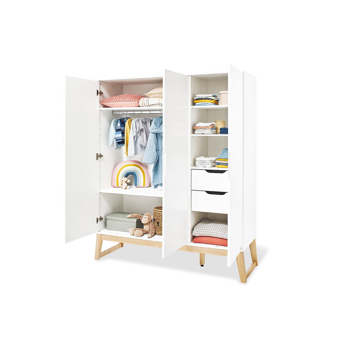 Garderobe "brug" groot