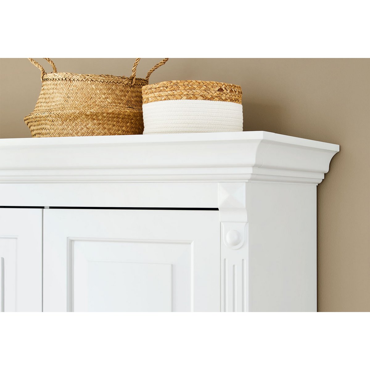 Kinderkamer meubelset 4 delig Emilia hout wit