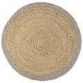 YHUKI TAUPE M jute & wollen vloerkleed