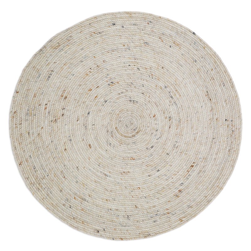NEETHU OATS S vilten wollen vloerkleed