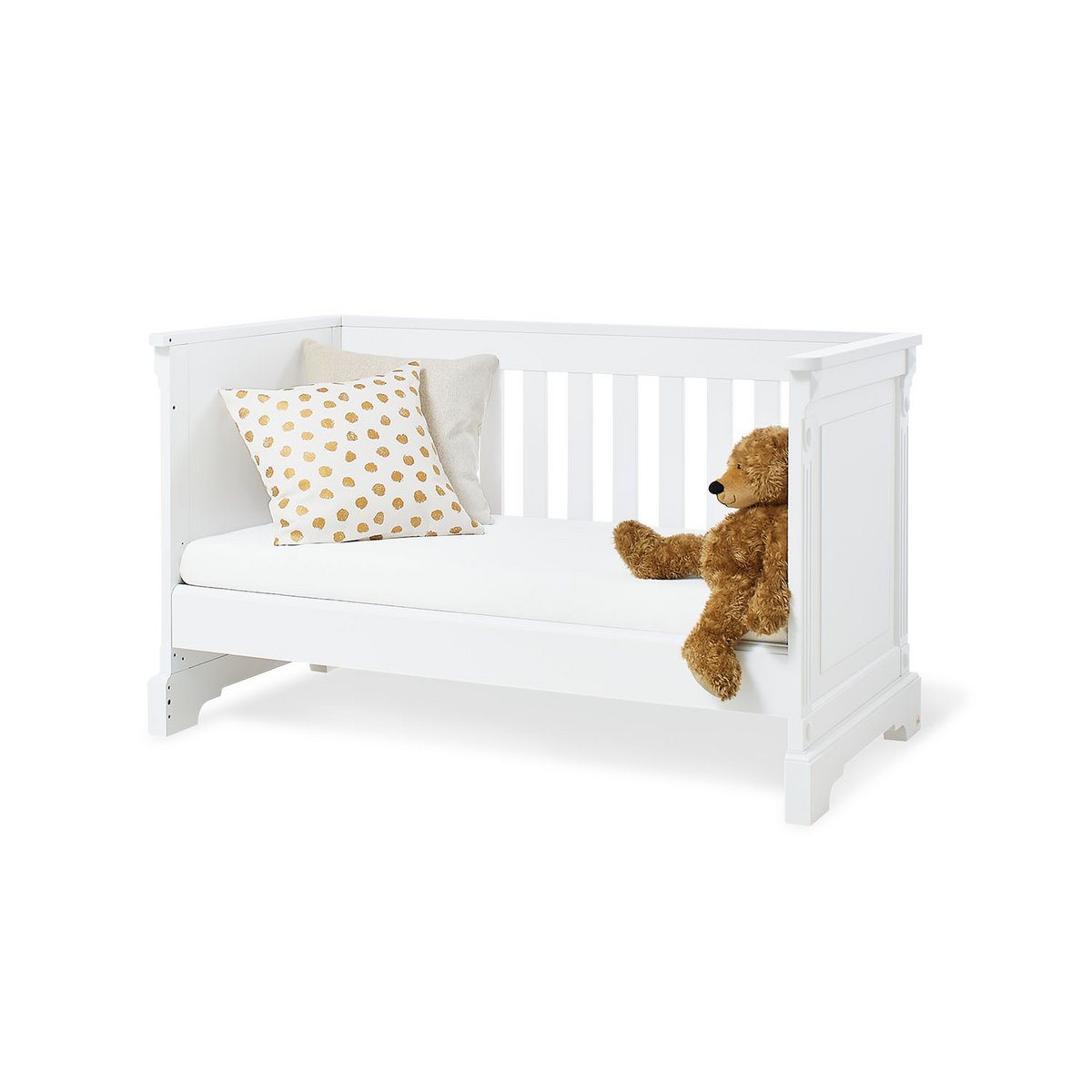 Kinderkamer meubelset 4 delig Emilia hout wit