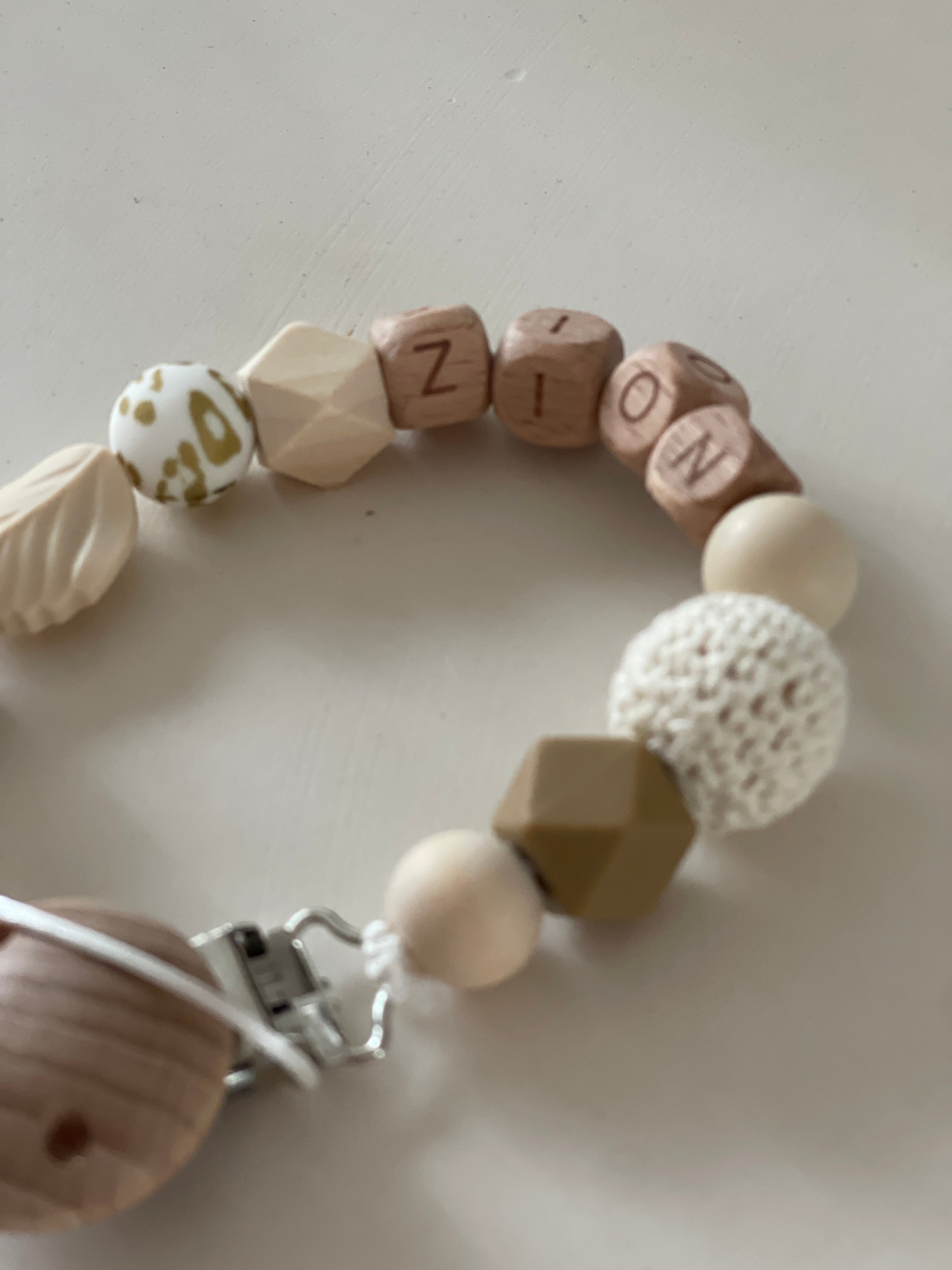 Speenkoord met naam - Zion