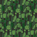 Kinderbehang Meet me at the Wall - Trees - Dark - Aniek Bartels