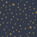 Behangstaal Meet me at the Wall - Starry Night - Blue - Joëlle Wehkamp