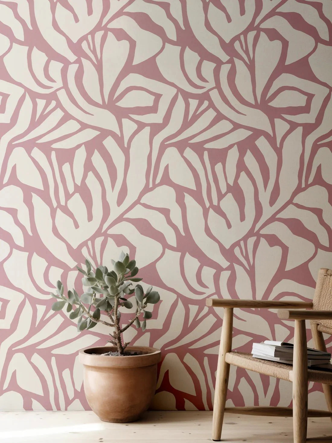 Behang Meet Me at the Wall - Flow Mauve - Sabine van Vessem