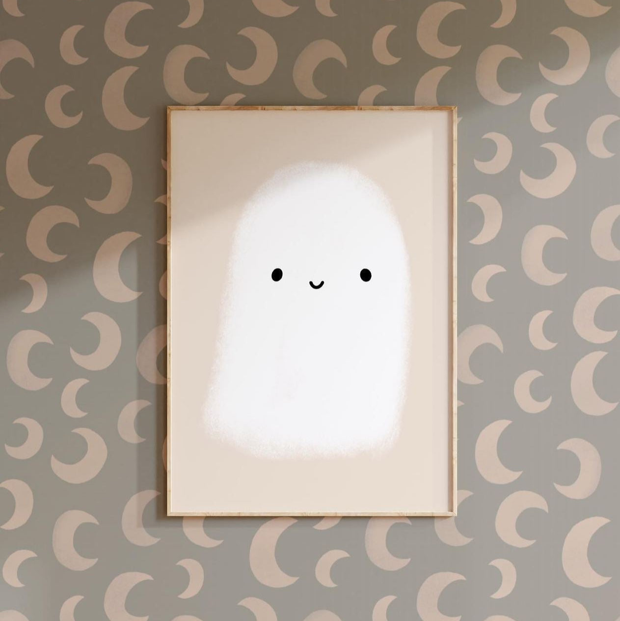 Behangstaal Meet Me at the Wall - Moon Cloud - Aniek Bartels