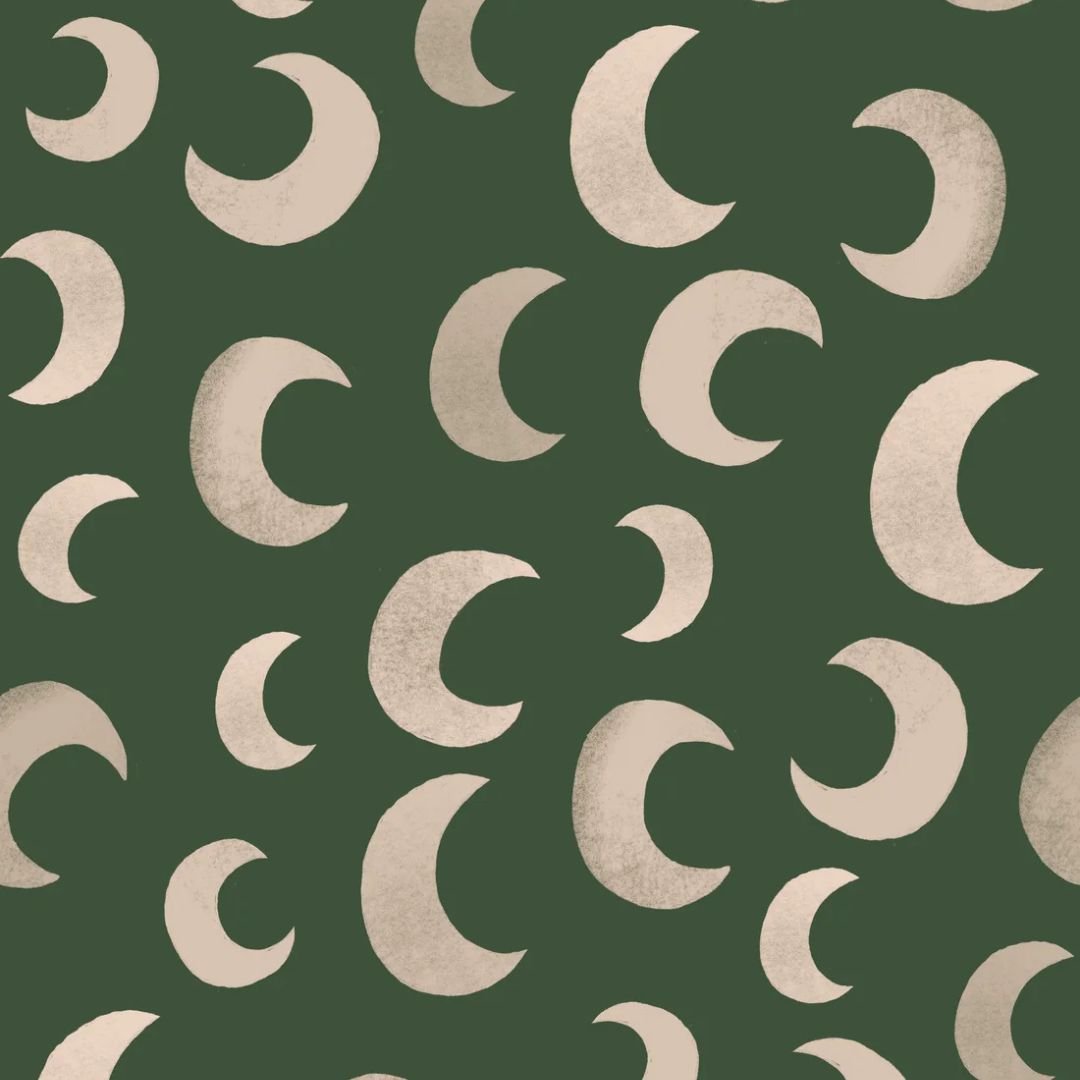 Behangstaal Meet Me at the Wall - Moon Fern - Aniek Bartels