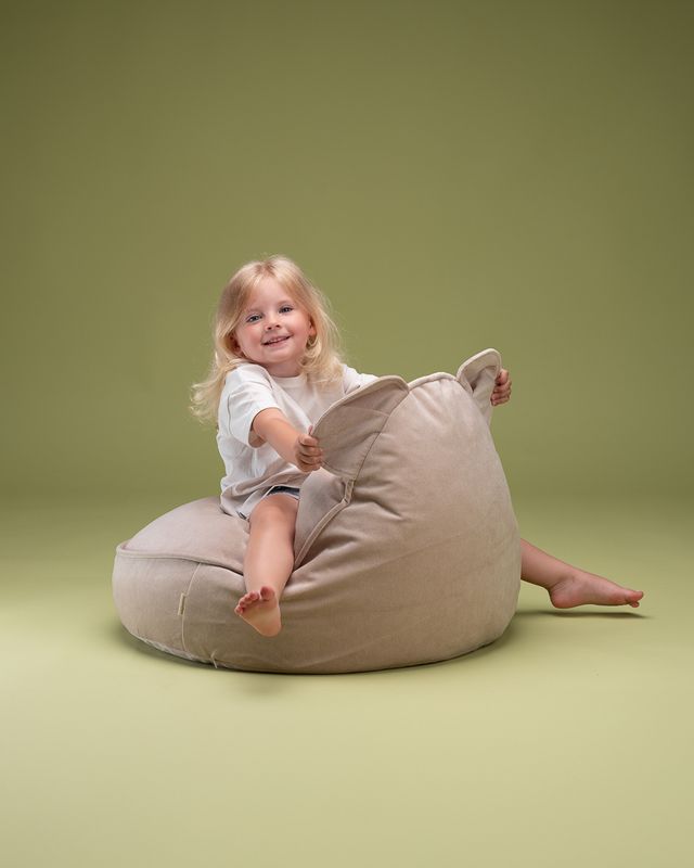 Wigiwama Bear Beanbag - Beige