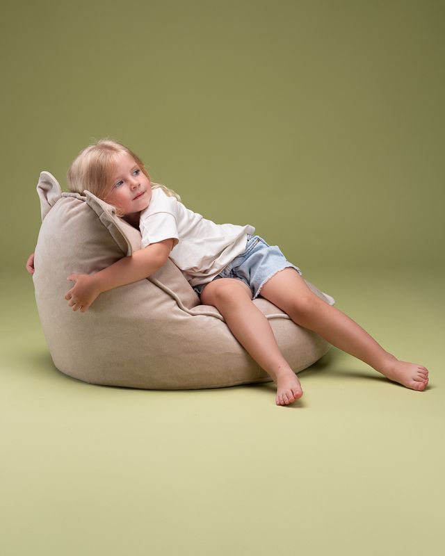 Wigiwama Bear Beanbag - Beige