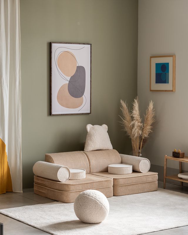 Wigiwama Settee - Corduroy Brown
