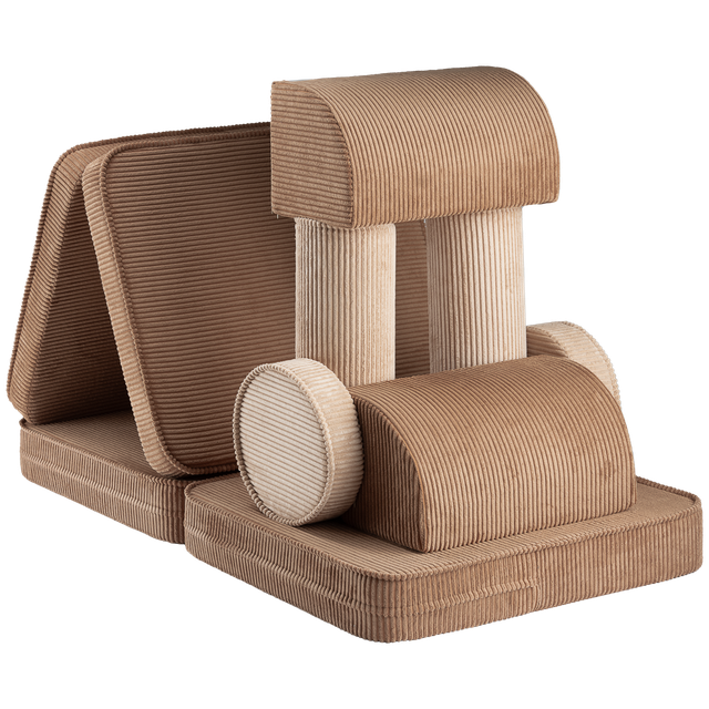 Wigiwama Settee - Camel/brown