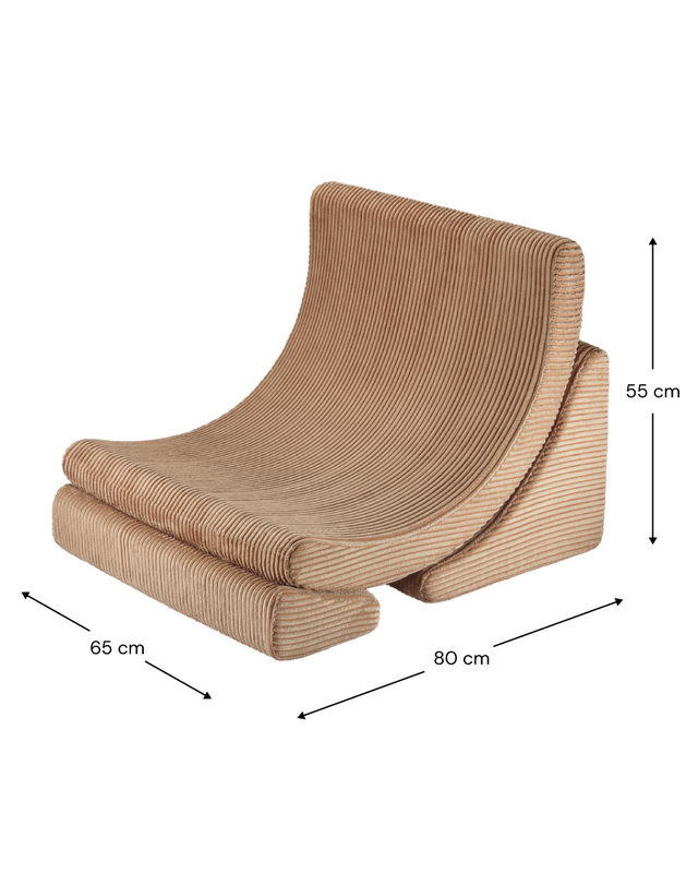 Wigiwama Moon Chair Brown