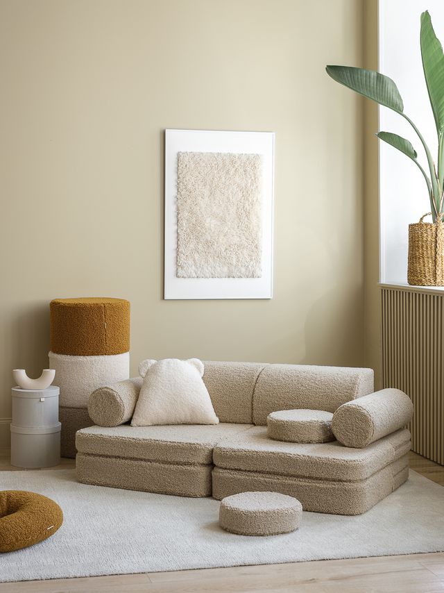 Wigiwama Settee - Teddy Beige