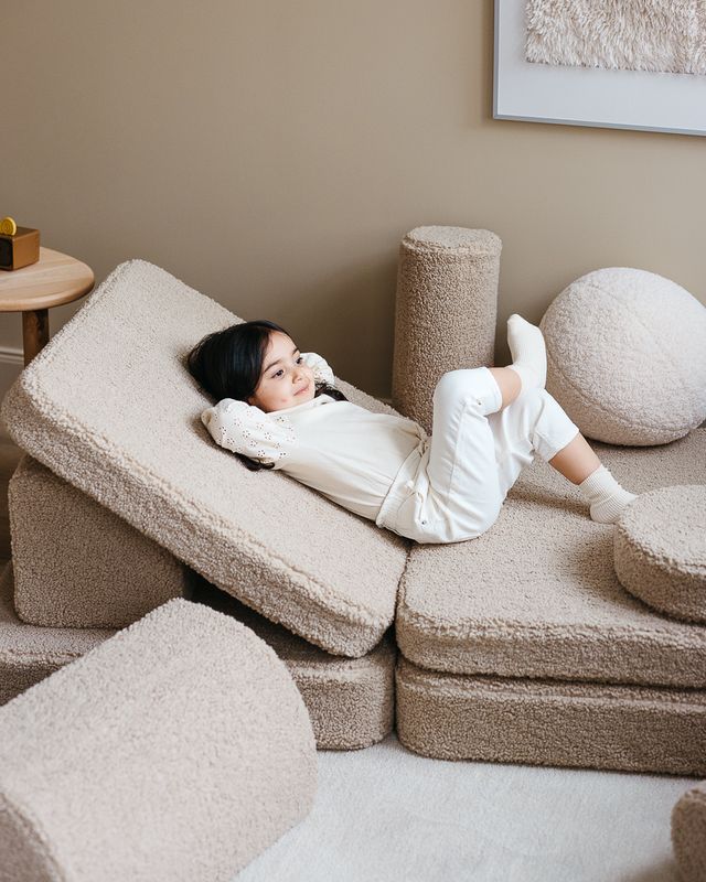Wigiwama Settee - Teddy Beige