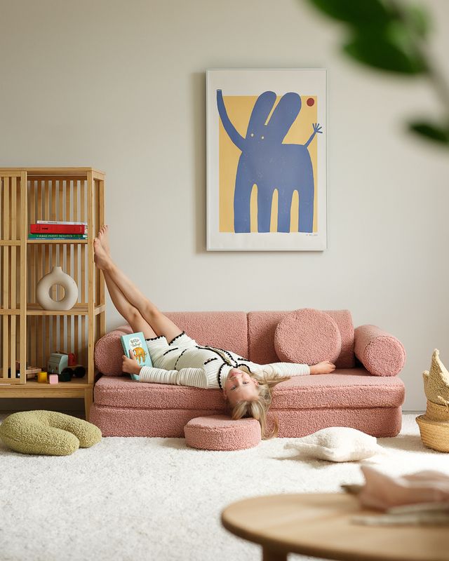 Wigiwama Settee - Pink