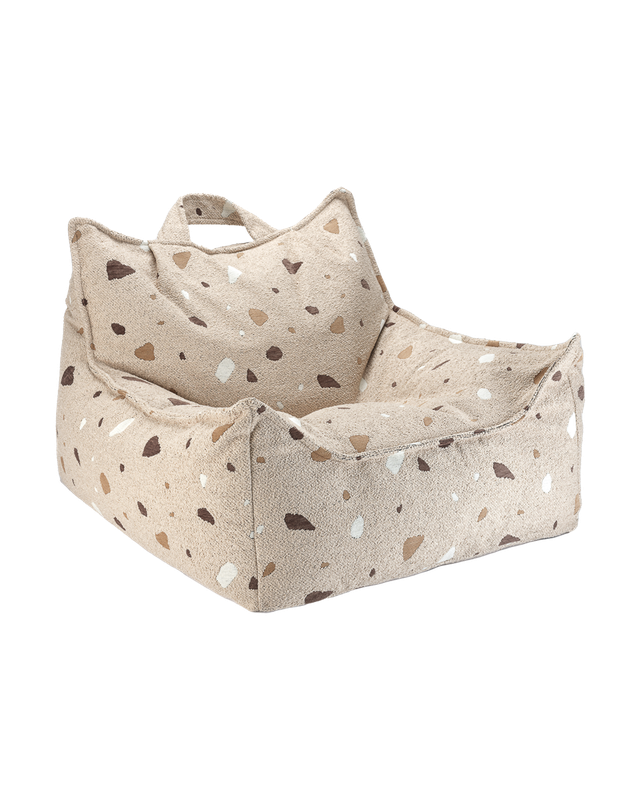 Wigiwama Terrazzo Beanbag Chair - Brown