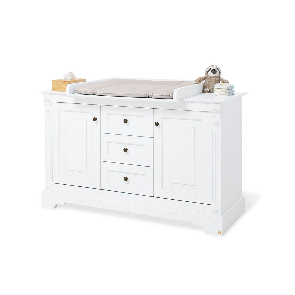 Kinderkamer meubelset 4 delig Emilia hout wit