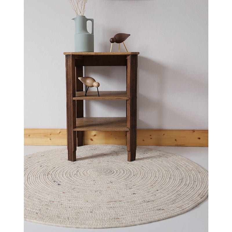 NEETHU OATS M vilten wollen vloerkleed