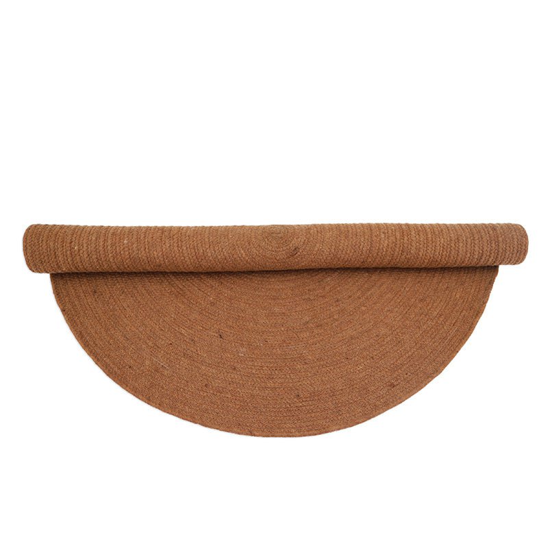 NEETHU TOFFEE S vilten wollen vloerkleed
